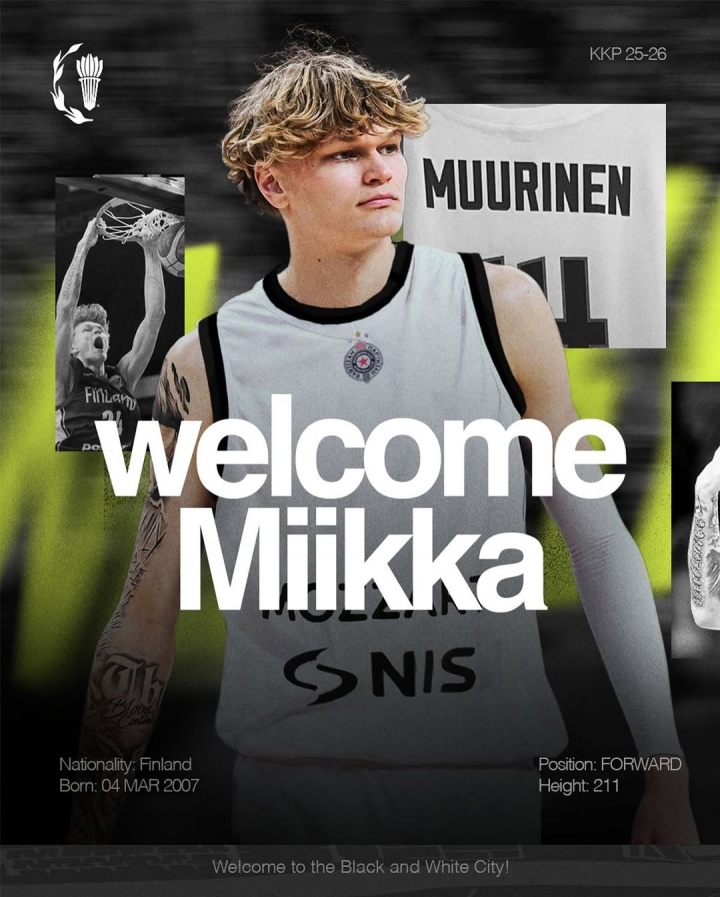 媒体人：穆里宁说要打NCAA再选秀 那回欧洲干嘛又没多少出场机会