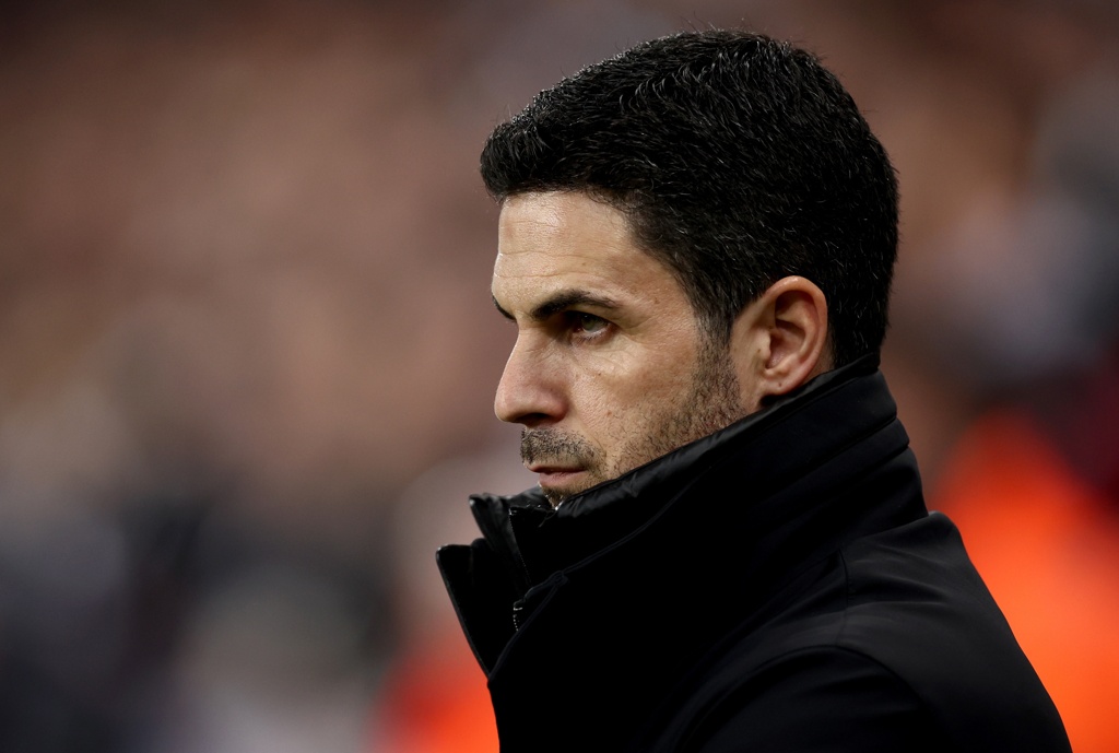 阿尔特塔：对比赛结果很失望，很久没见利物浦在主场踢得如此艰难